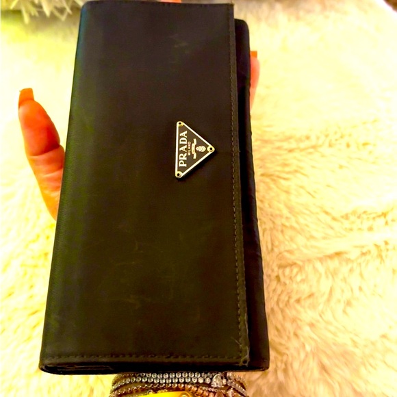 Authentic Nylon Prada Bifold Long Wallet - Picture 12 of 12